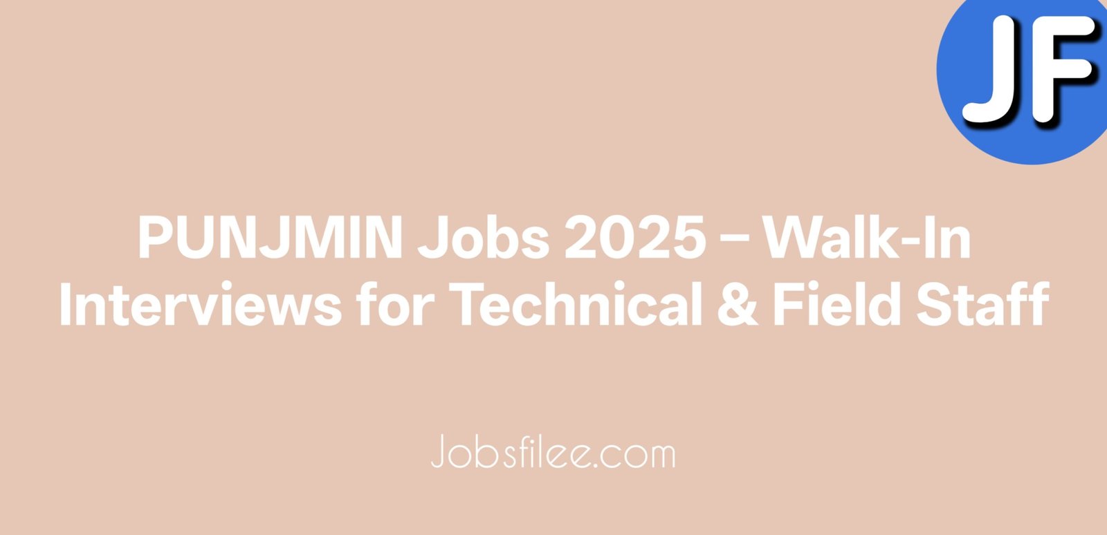 PUNJMIN Jobs 2025 – Walk-In Interviews for Technical & Field Staff